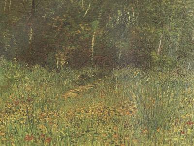 Park at Asnieres in Spring (nn04), Vincent Van Gogh